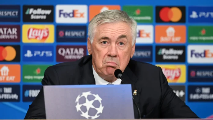 Ancelotti comenta possível interesse saudita em Vini Jr: 'Creio que escolherá a glória'