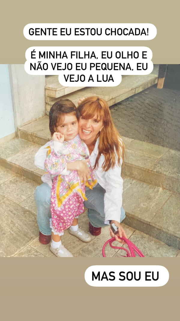 Viih Tube mostra semelhança com Lua em fotos antigas: “Não vejo eu”