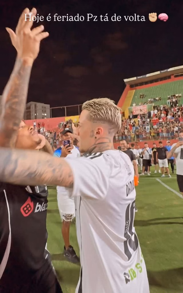 MC Daniel comemora soltura de MC Poze: “Hoje é feriado”