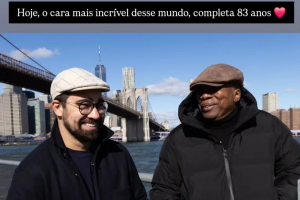 Nos 83 anos de Milton Nascimento, filho mostra viagem após Nos 83 anos de Milton Nascimento, filho mostra viagem após diagnóstico